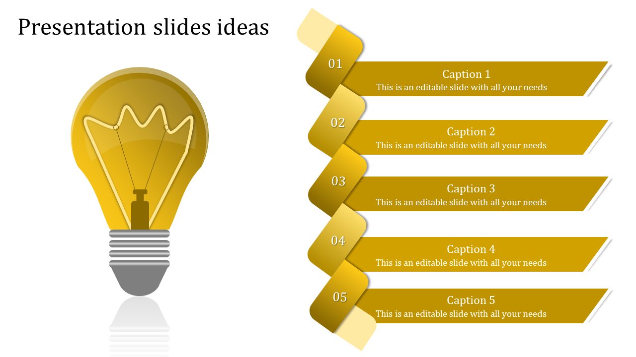 Free - Best Predesigned Presentation Slides Ideas Template
